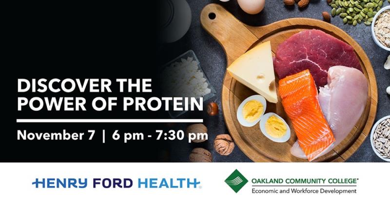 Henry Ford Cooking Classes, Discover the Power of Protein