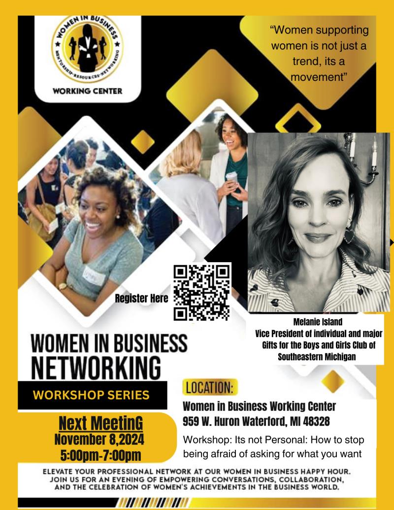 Women in Business Working Center Workshop Series