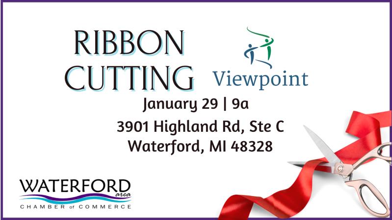 Ribbon Cutting - Viewpoint Psychology Waterford